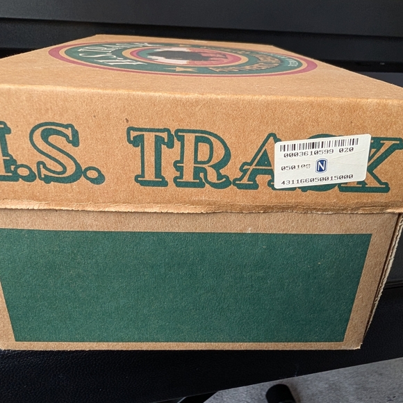 H.S. Trask Bison Leather Oxford Shoes Lug Sole USA Made Men’s 11 N - Picture 14 of 14